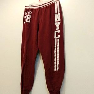 Maroon Jogging Pants